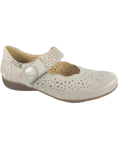 Chaussures plates Blanc Mephisto pour femme | Lyst