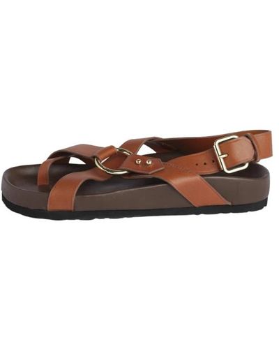Soeur Flat sandals - Braun