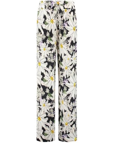 Pom Trousers > wide trousers - Blanc