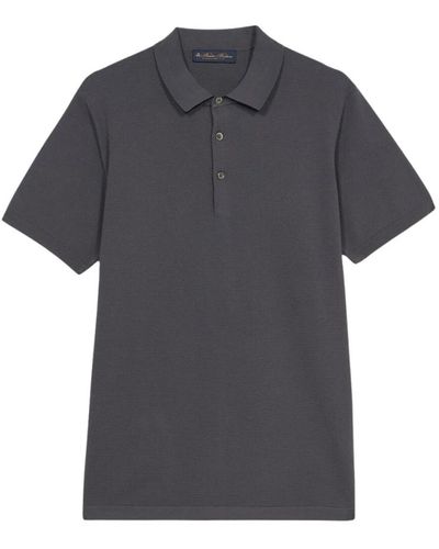 Brooks Brothers Polo shirt in cotone grigio scuro