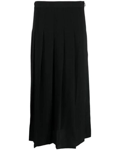 Polo Ralph Lauren Midi Skirts - Black