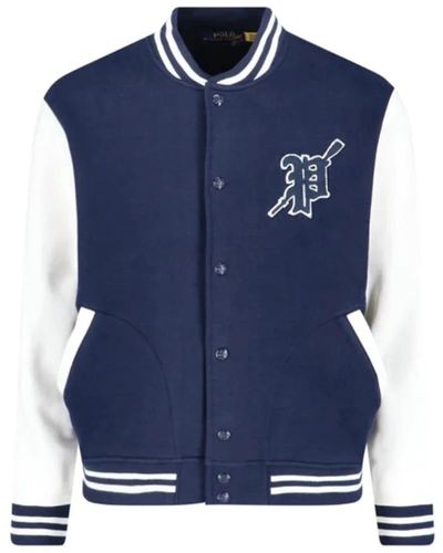 Ralph Lauren Vintage baseball jacke - Blau