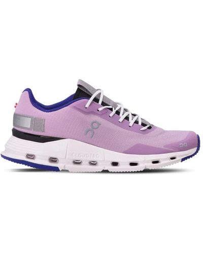 On Shoes Cloudnova form sneakers aster/magnet donne - Viola