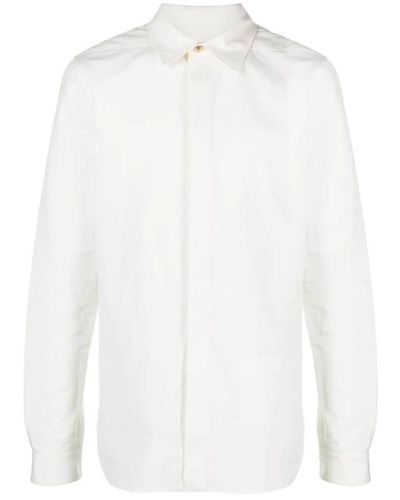 Rick Owens Casual Shirts - White