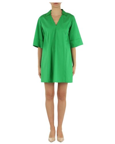 Emme Di Marella Short Dresses - Green