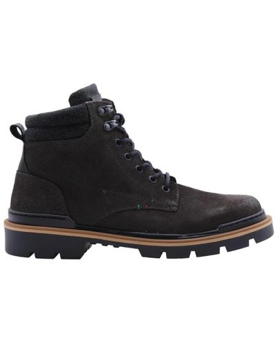 Pantofola D Oro Lace-Up Boots - Black