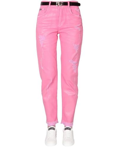 Dolce & Gabbana Skinny Jeans - Pink