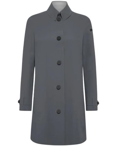 Rrd Trendy donna cappotto in tessuto tecnico - Grigio