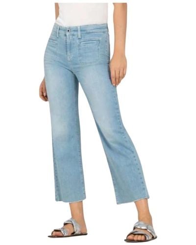 Cambio Cropped jeans - Blau