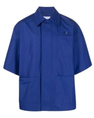 Off-White c/o Virgil Abloh Short Sleeve Shirts - Blue