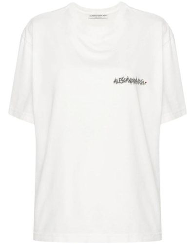 Alessandra Rich T-Shirts - White