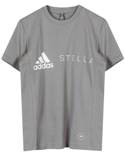 adidas By Stella McCartney T-Shirts - Gray