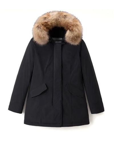 Woolrich Winter Jackets - Black
