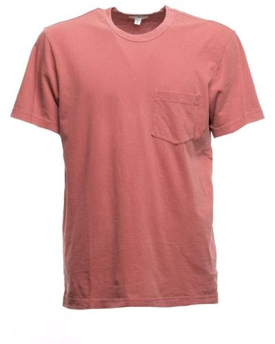 James Perse T-Shirts - Pink