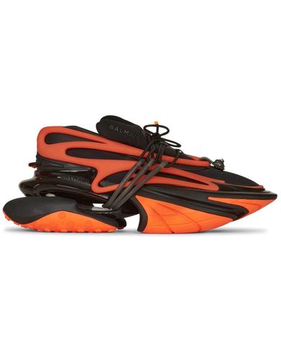 Balmain Shoes > sneakers - Orange