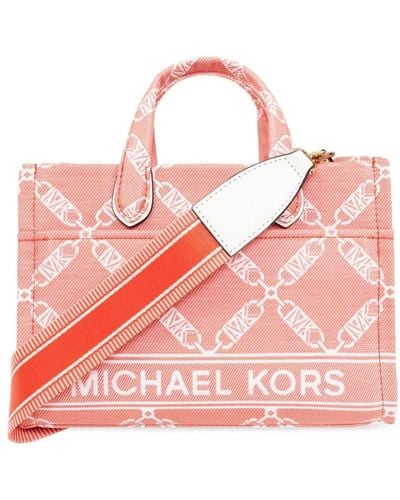 Michael Kors Rosa monogramm tasche - Pink