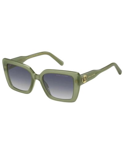 Marc Jacobs Runde sonnenbrille mit j-detail - Mettallic