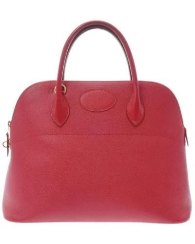 Hermès Borsa hermès rossa usata in pelle - Rosso