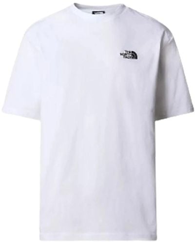 The North Face Oversize simple dome weißes t-shirt