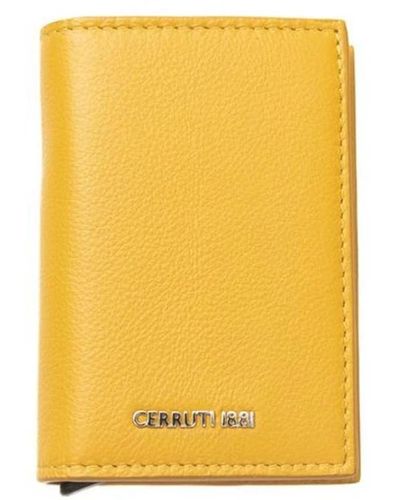 Cerruti 1881 Accessories > wallets & cardholders - Jaune