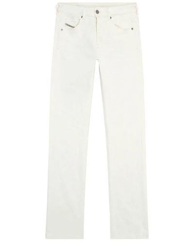 DIESEL Straight jeans - 1989 d-mine - Weiß