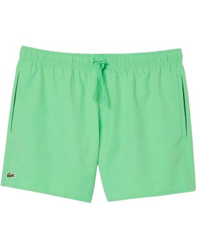Lacoste Pantaloncini da bagno verdi - Verde