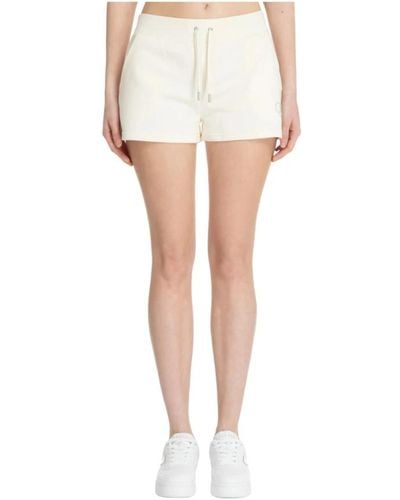 Juicy Couture Stylische casual shorts für frauen - Weiß