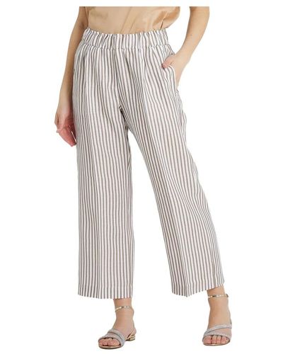 Le Tricot Perugia Trousers > wide trousers - Gris