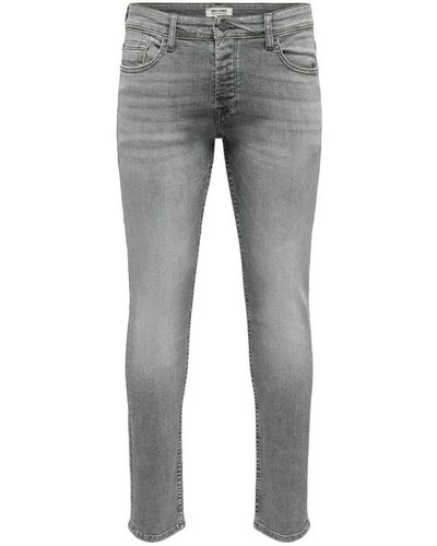 Only & Sons Nursenson onsloom slim grey 3227 jeans noos grey denim | freiwege grau