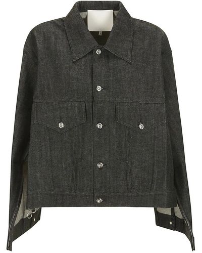 Setchu Jackets > denim jackets - Noir