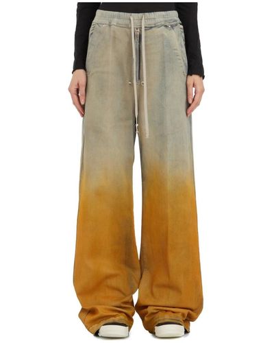 Rick Owens Trousers > wide trousers - Neutre
