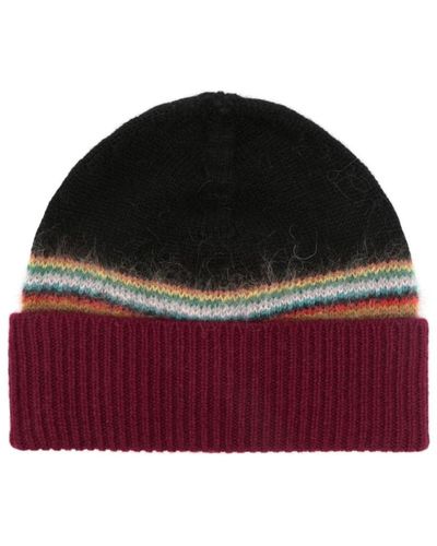 Paul Smith Accessories > hats > beanies - Rouge