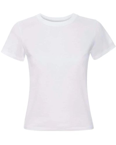 FRAME Tops > t-shirts - Blanc
