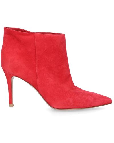 Gianvito Rossi Heeled Boots - Red