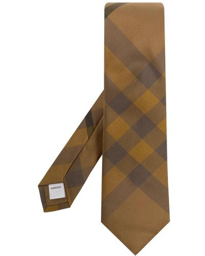 Burberry Cravatta di seta - Marrone