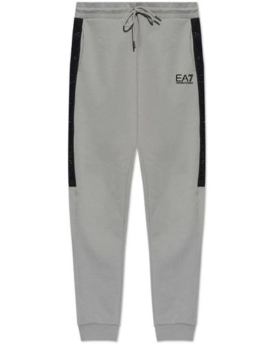 EA7 Sweatpants mit logo - Grau