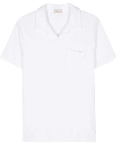 Altea Klassisches `alicudi` polo shirt - Weiß