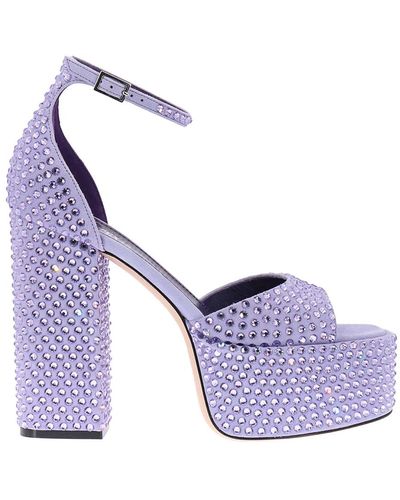 Paris Texas Women& shoes sandals purple ss 23 - Morado