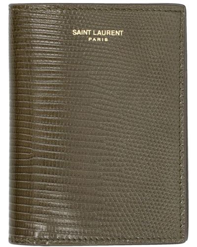 Saint Laurent Wallets & Cardholders - Green