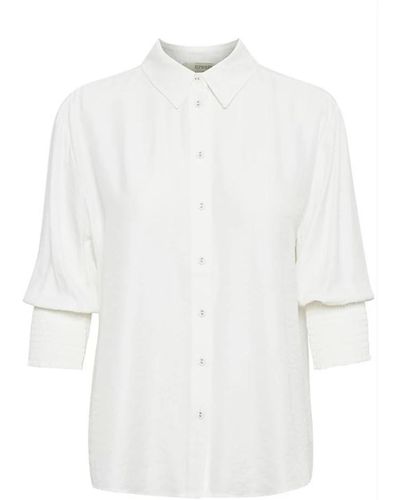 Cream Shirts - White