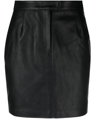 Officine Generale Short Skirts - Black