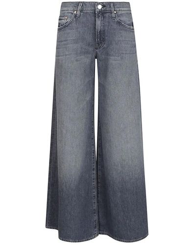 Mother Jeans > wide jeans - Bleu