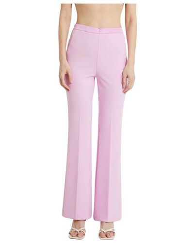 ViCOLO Trousers > wide trousers - Rose