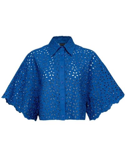 Pinko Blouses & shirts > shirts - Bleu
