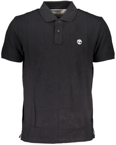 Timberland Cotton Polo Shirt - Black