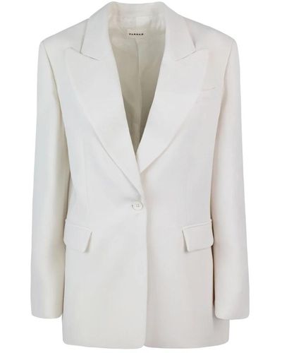 P.A.R.O.S.H. Jackets > blazers - Blanc