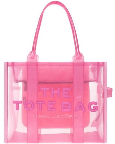 Marc Jacobs Die große mesh-tote-shopper-tasche - Pink