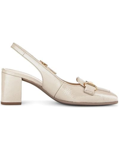 Gabor Court Shoes - White