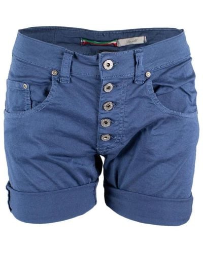 Please Denim shorts - Azul