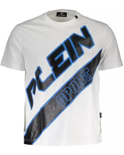 Philipp Plein Tops > t-shirts - Bleu
